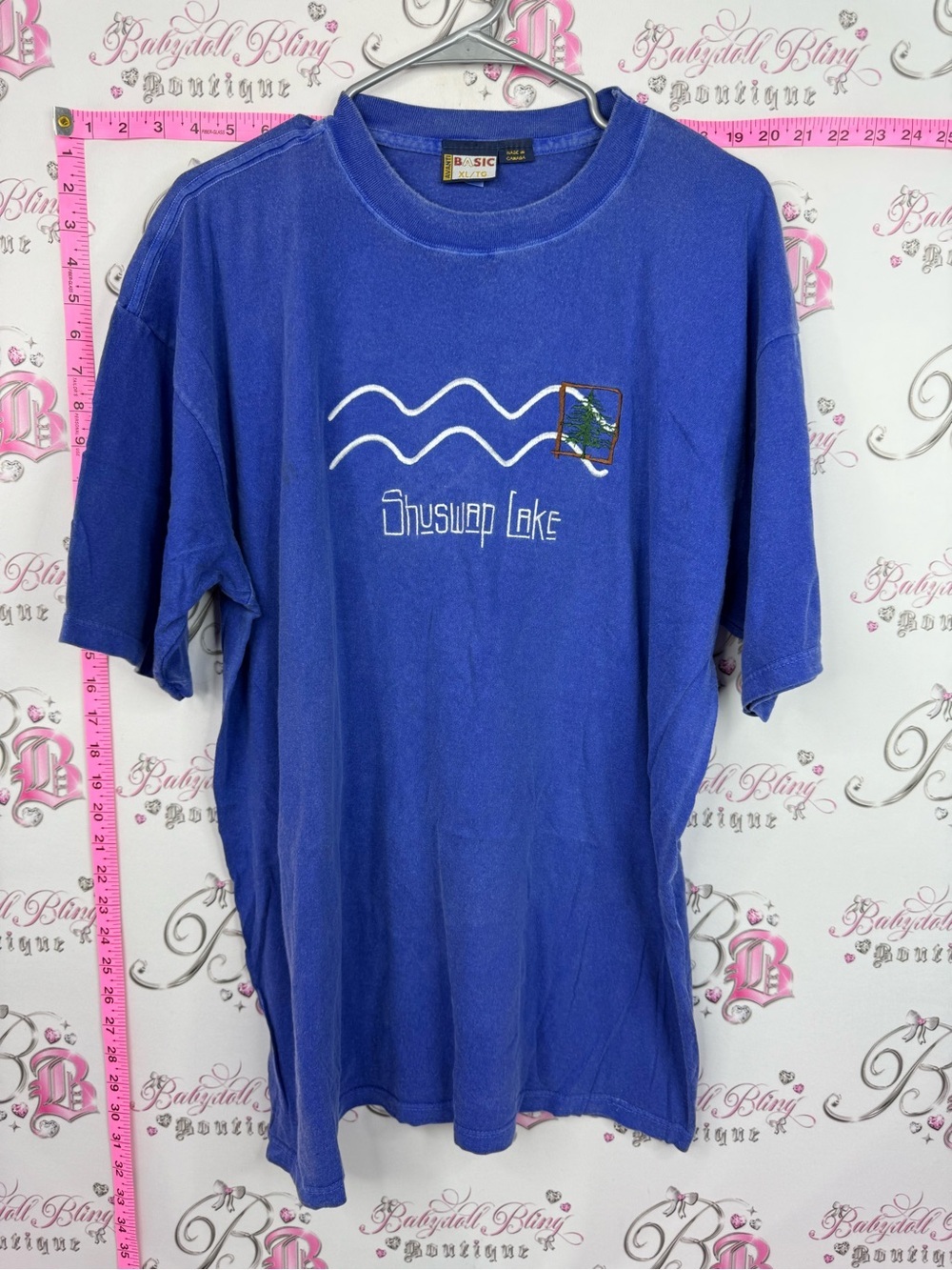 Avanti Royal Blue Shuswap Lake BC Canada Graphic Tee